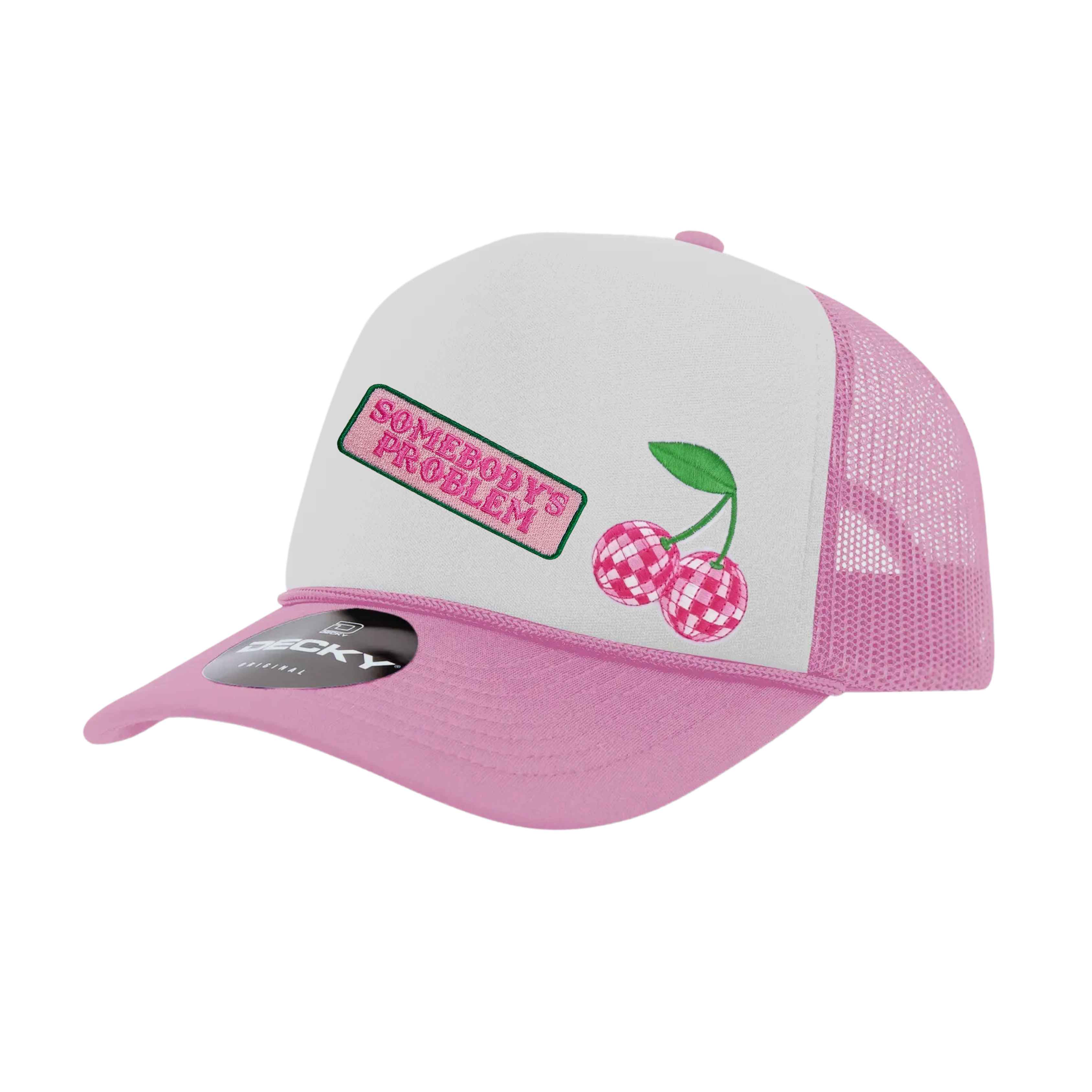 Happy Day Bowtique - Wholesale Trucker Hat - Women's - Somebody’s Problem Trucker Hat0