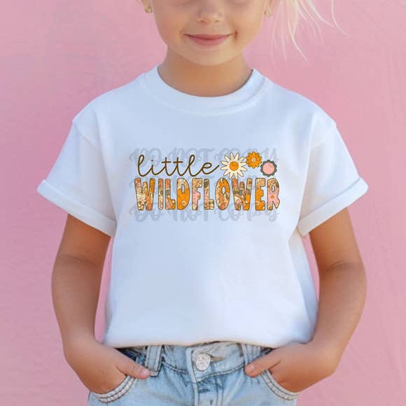 Transfert de chaleur DTF Little Wildflower pour la vente par Trendy Transfers