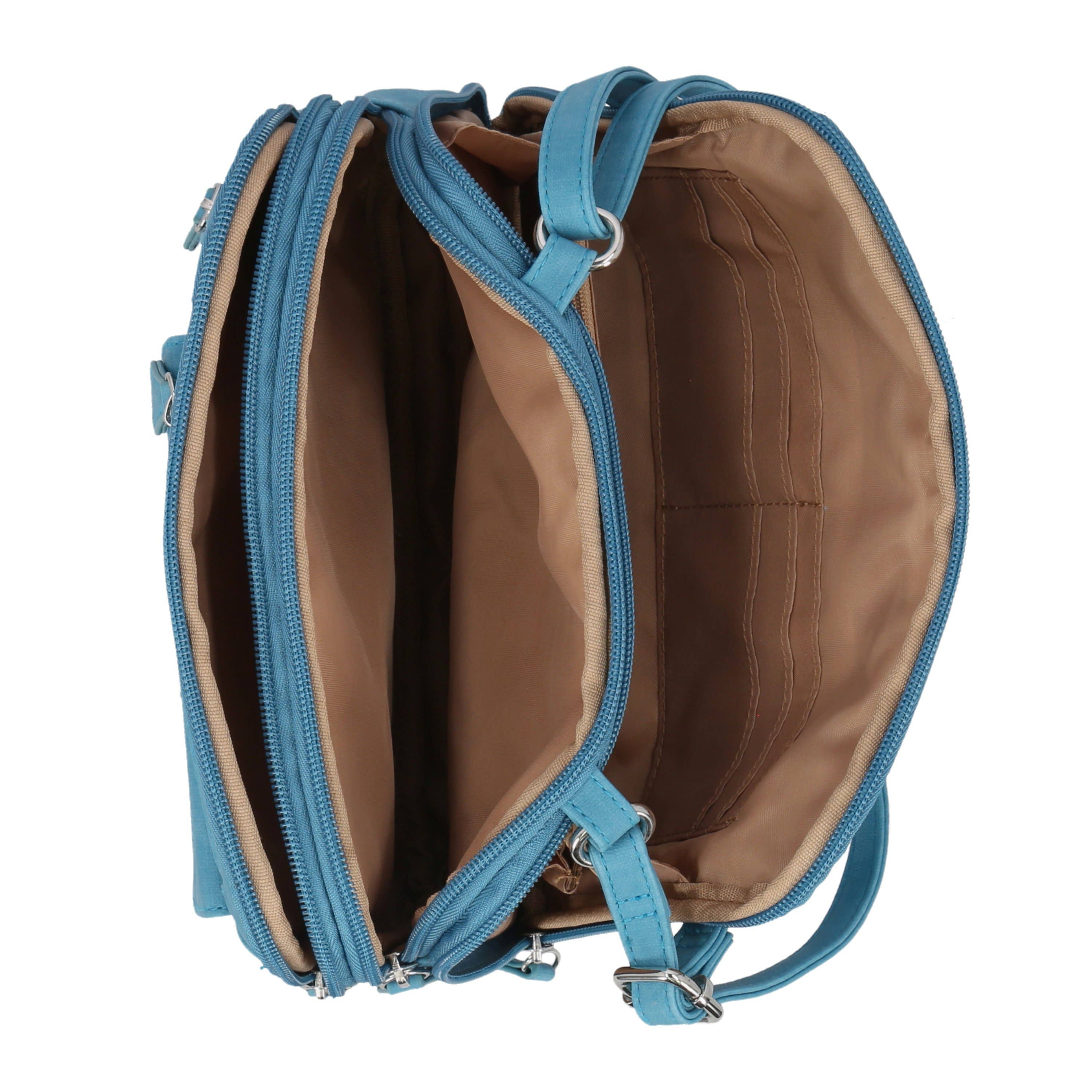 Multisac Handbags - Wholesale Crossbody Bag - Women's - Multisac Zippy Triple Compartment Crossbody18