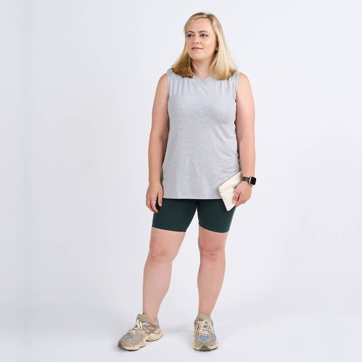 Portt - Wholesale Tank Top - Women's - Gray Port Access Tank Top