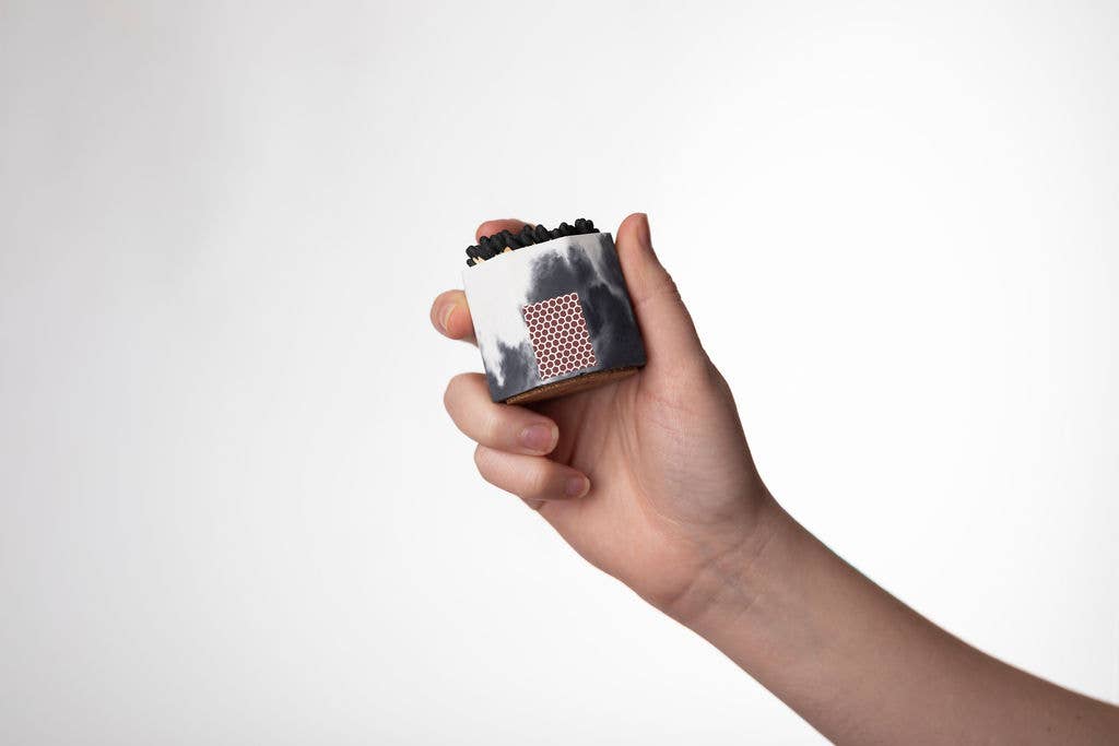 Tenn Prairie - Vendita all'ingrosso Portafiammiferi - Portafiammiferi in Cemento – Bicolore con Fiammiferi di Sicurezza da 2 Pollici17