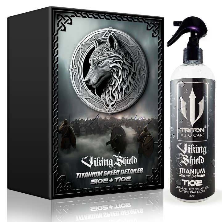 Ceramic Wax - Viking Shield Titanium Speed Ceramic Detailer for wholesale by Triton Auto Care