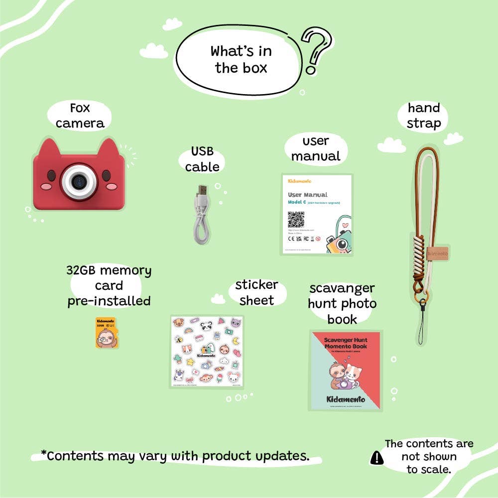 kiimento (formerly Kidamento) – wholesale Elektronisk leksak - Barn och baby – Räv | Digitalkamera7