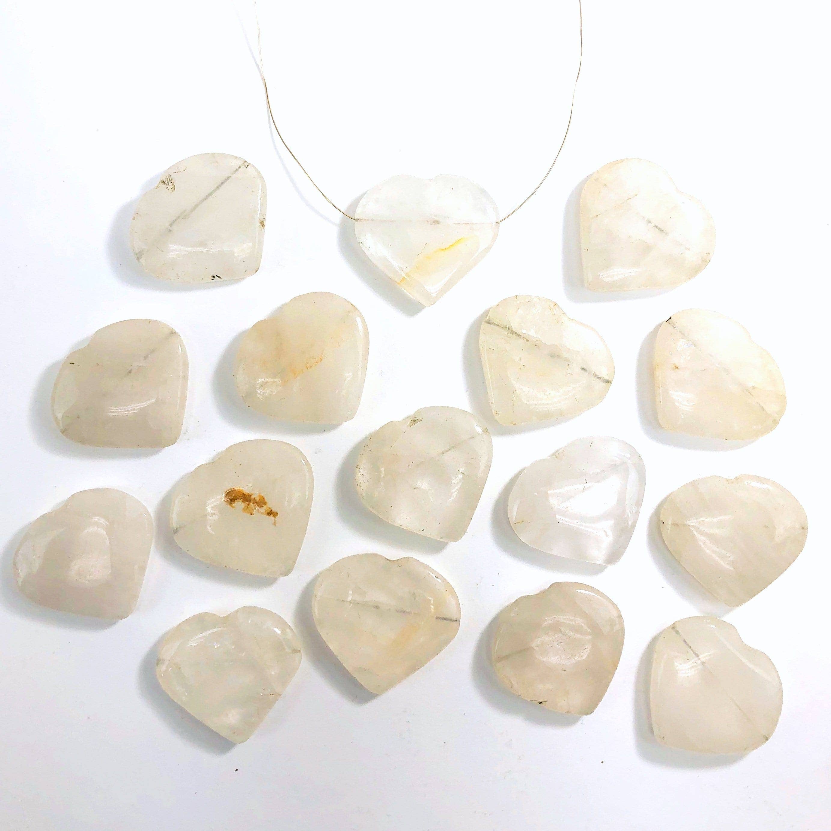 Rock Paradise - Wholesale Spiritual Stone/Crystal - Crystal Heart Shaped Gemstones - Drilled for Jewelry Making4