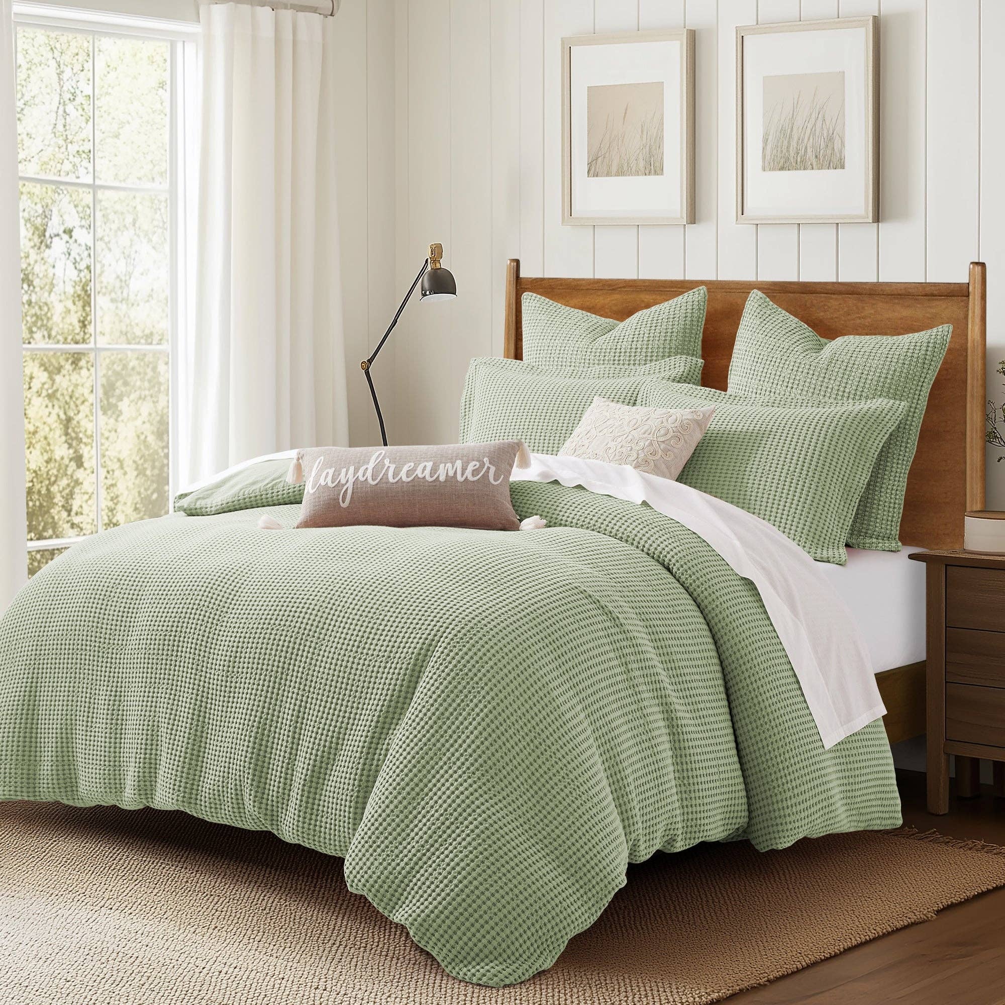Levtex Home - Wholesale Bedding Set - Mills Waffle Duvet Set57