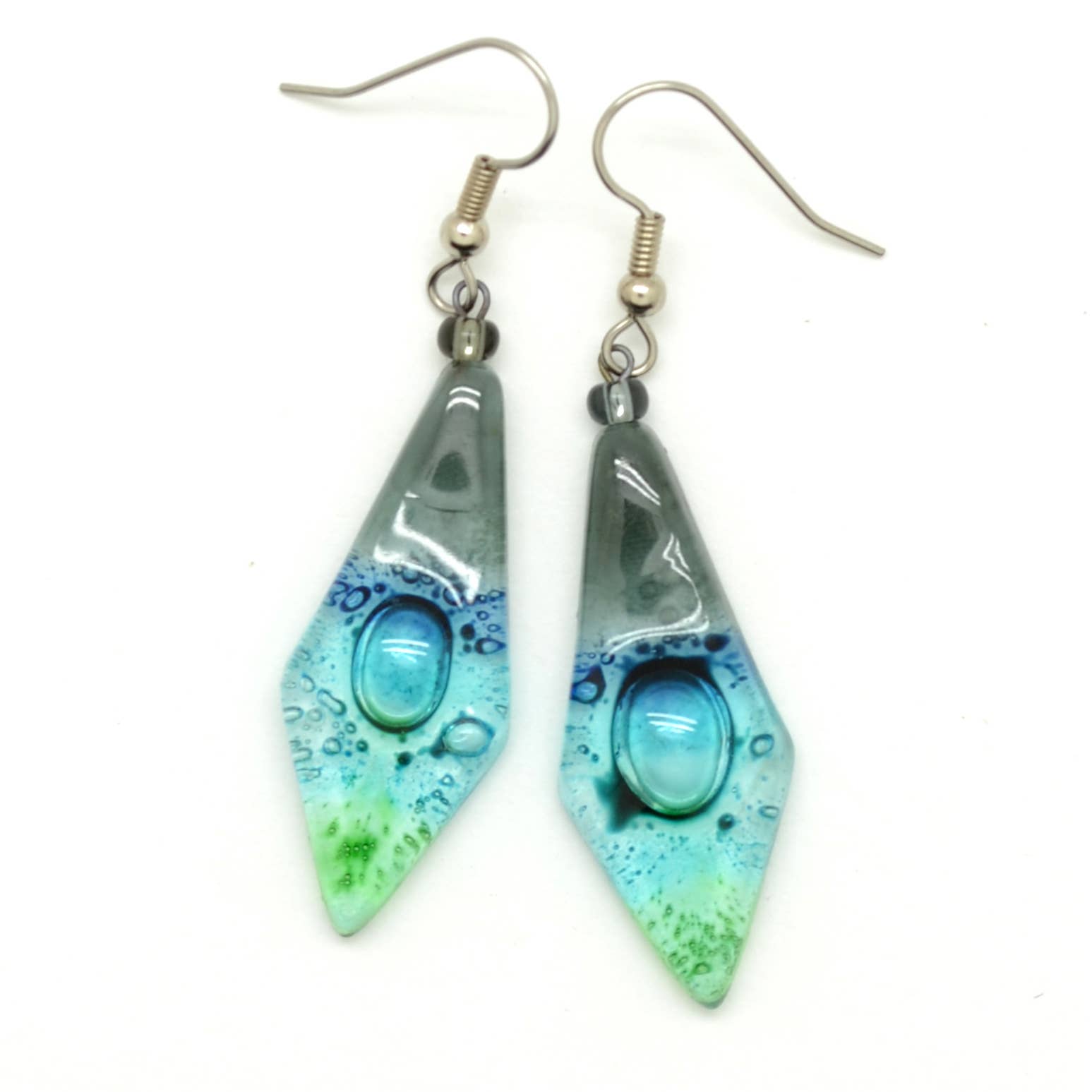 Dunitz & Company - Wholesale Dangle Earrings - Arrow Shape Glass Dangle Earrings - ships in assorted colors5