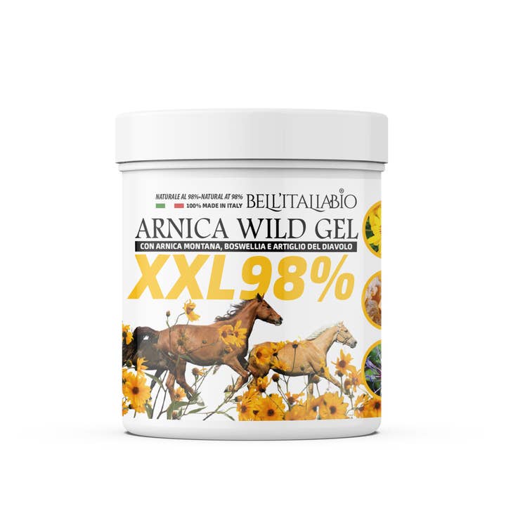 Arnica Wild XXL 98% Natural Gel 600ml for wholesale by I Rimedi Dei Monaci©