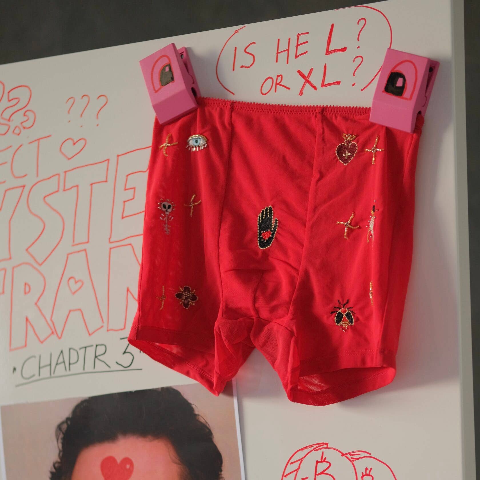 Love & Swans - Wholesale Underwear - Men's - Santa Muerte Boxers1