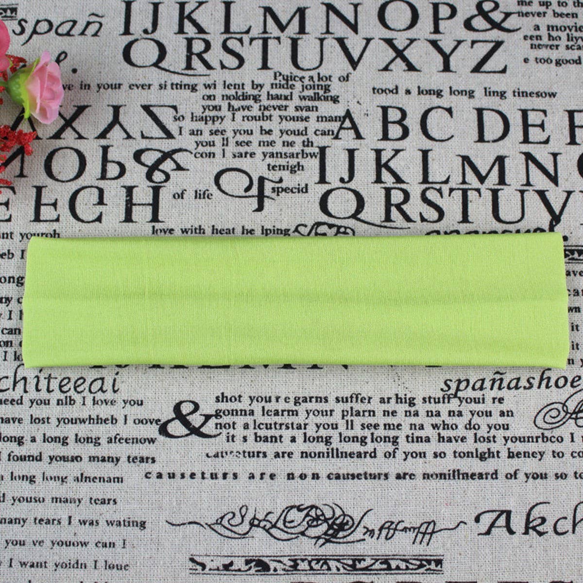 NINEXIS - Wholesale Hair Accessories Set - Women's - CWAHA6413_YOGA SPORTS HEADBAND ELASTIC SOLID COLOR HAIRBAND6