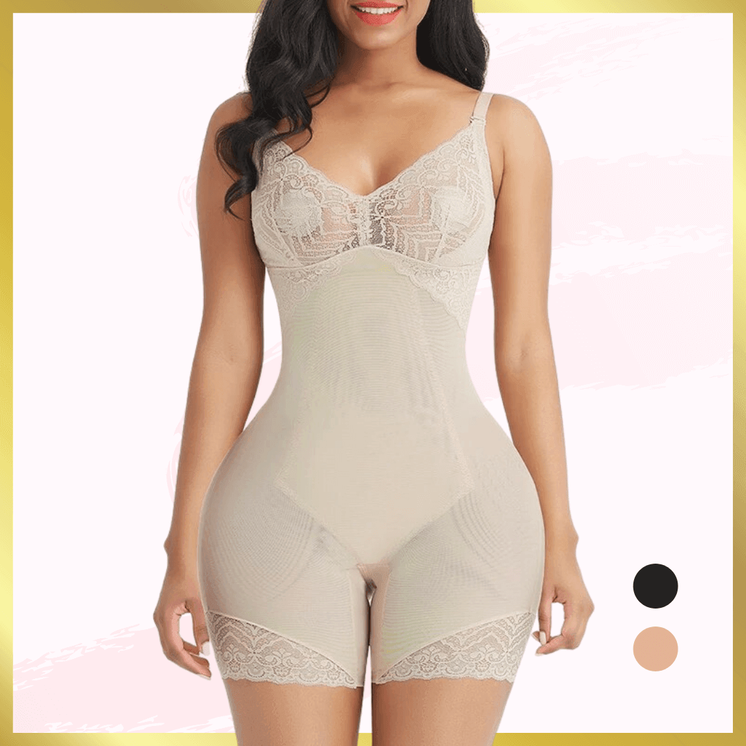 Trophy ShapeWear – wholesale Shapewear – Women's – Medium Compression Lace Bodysuit Shapewear 0