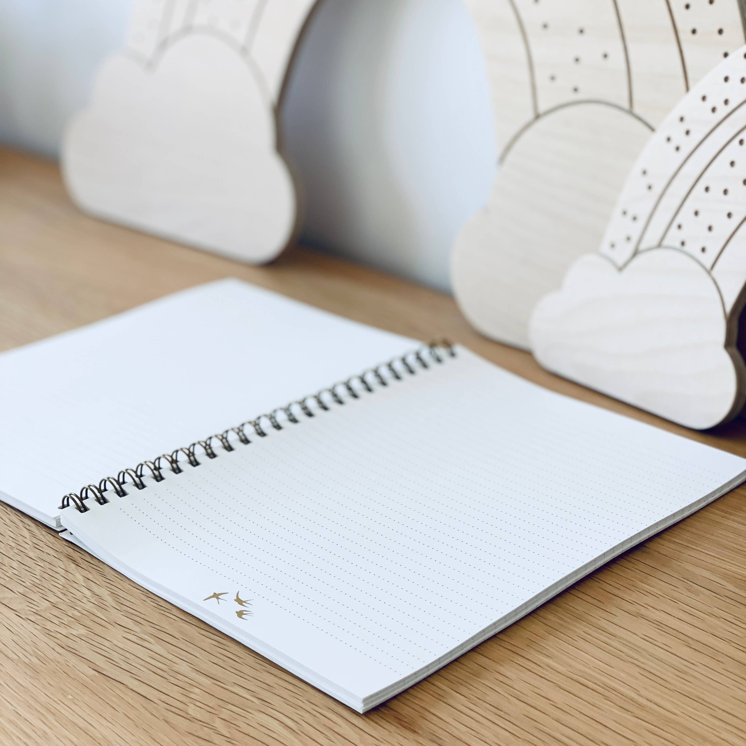 Les Petites Hirondelles - Wholesale Notebook - Spiral notebook - Life is beautiful8