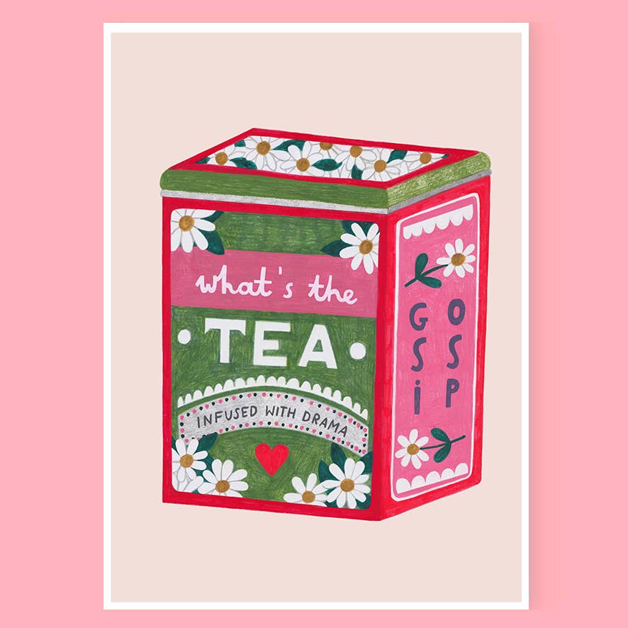 Daria Solak Illustrations – Großhandel Kunstdruck – WAS IST DER TEA-Print