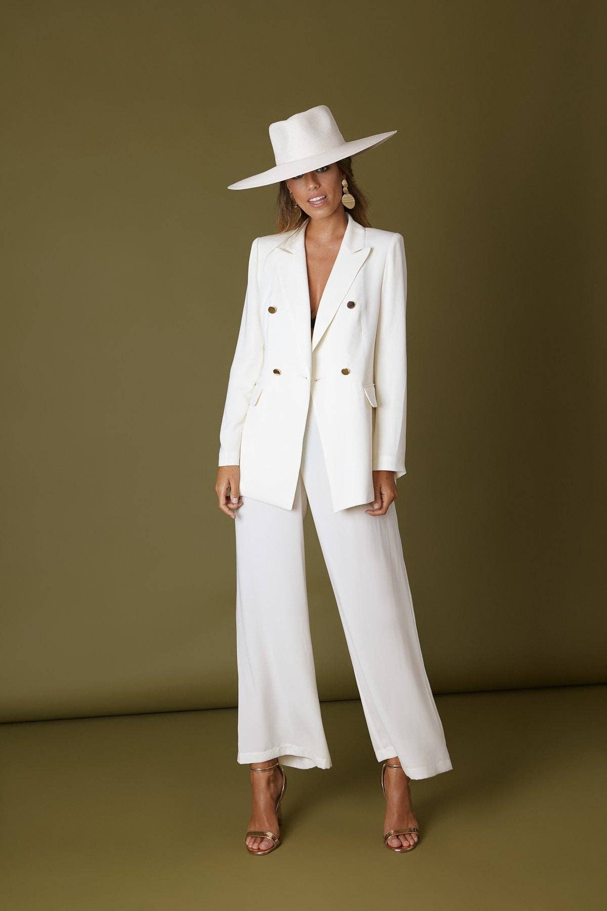 Bruna - Vente Pantalon – femme - Pantalon Libi Crème · Iconiques ·4