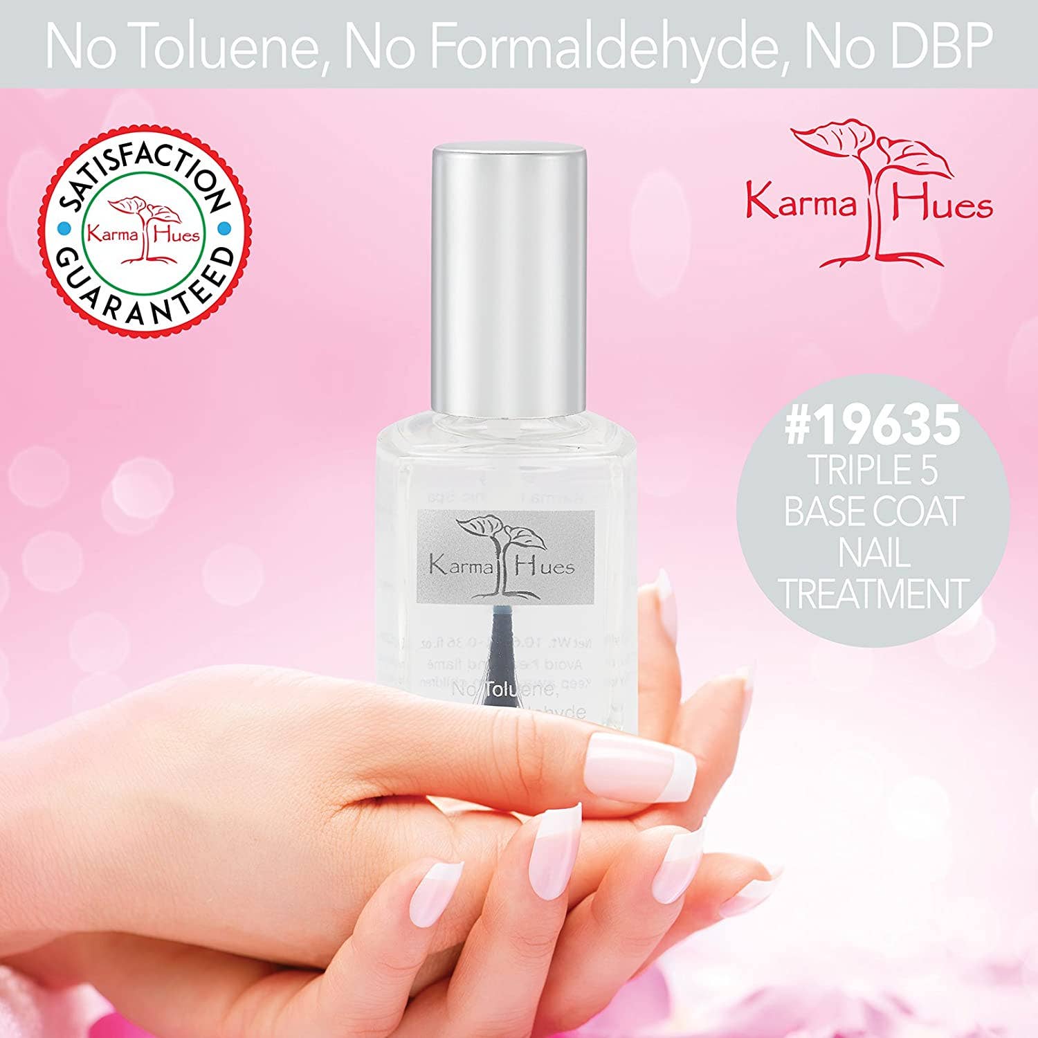 Karma Organic spa - Wholesale Nail Hardener/Strengthener - Karma Organic Natural Triple 5 Base Coat - Nail Treatment3