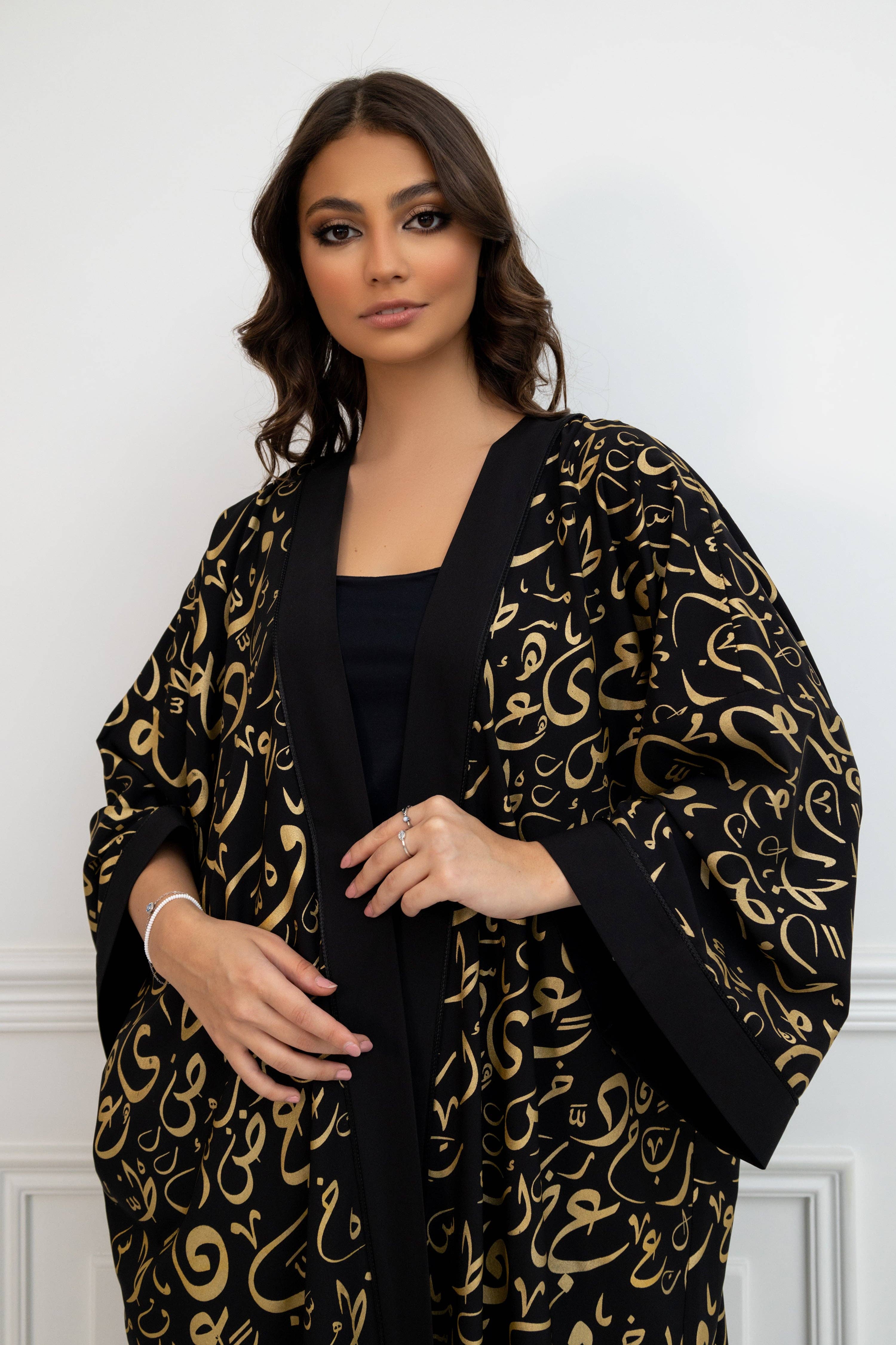 Unmatched BYU - Wholesale Kimono - Women's - Arabic Calligraphy Abaya Kimono1