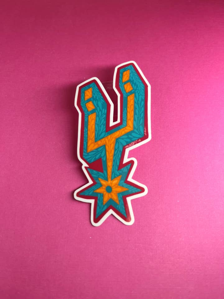 Spurs Sticker for wholesale by El Retoñito