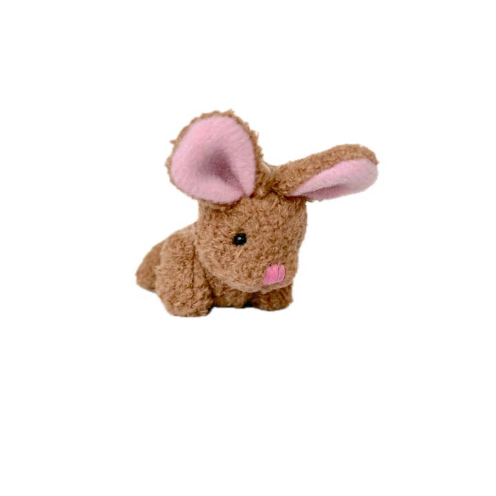 The Gifted Rat - Wholesale Stuffed/Plush Toy - Kids & Baby - Small Plush Bunny Rabbit (Brown)4