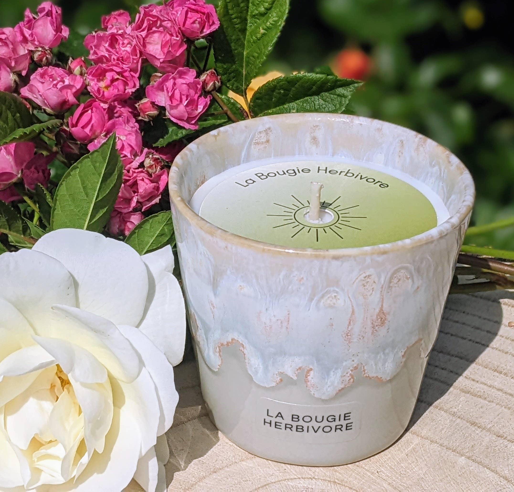 LA BOUGIE HERBIVORE - Vente Bougie en bocal - Bougie Parfumée Savon de Marseille | LA BOUGIE HERBIVORE0