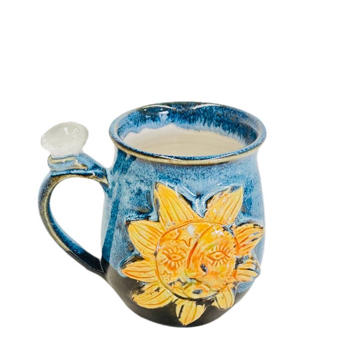 Carys Martin Ceramics - Wholesale Coffee Mug - Celestial Crystal Mug