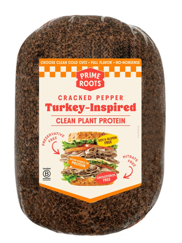 Cracked Pepper Turkey-Inspired Clean Plant Protein for wholesale by Prime Roots