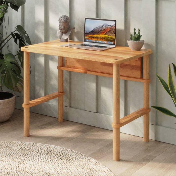 Secretária de Madeira de Faia Clark por atacado de Tomruque