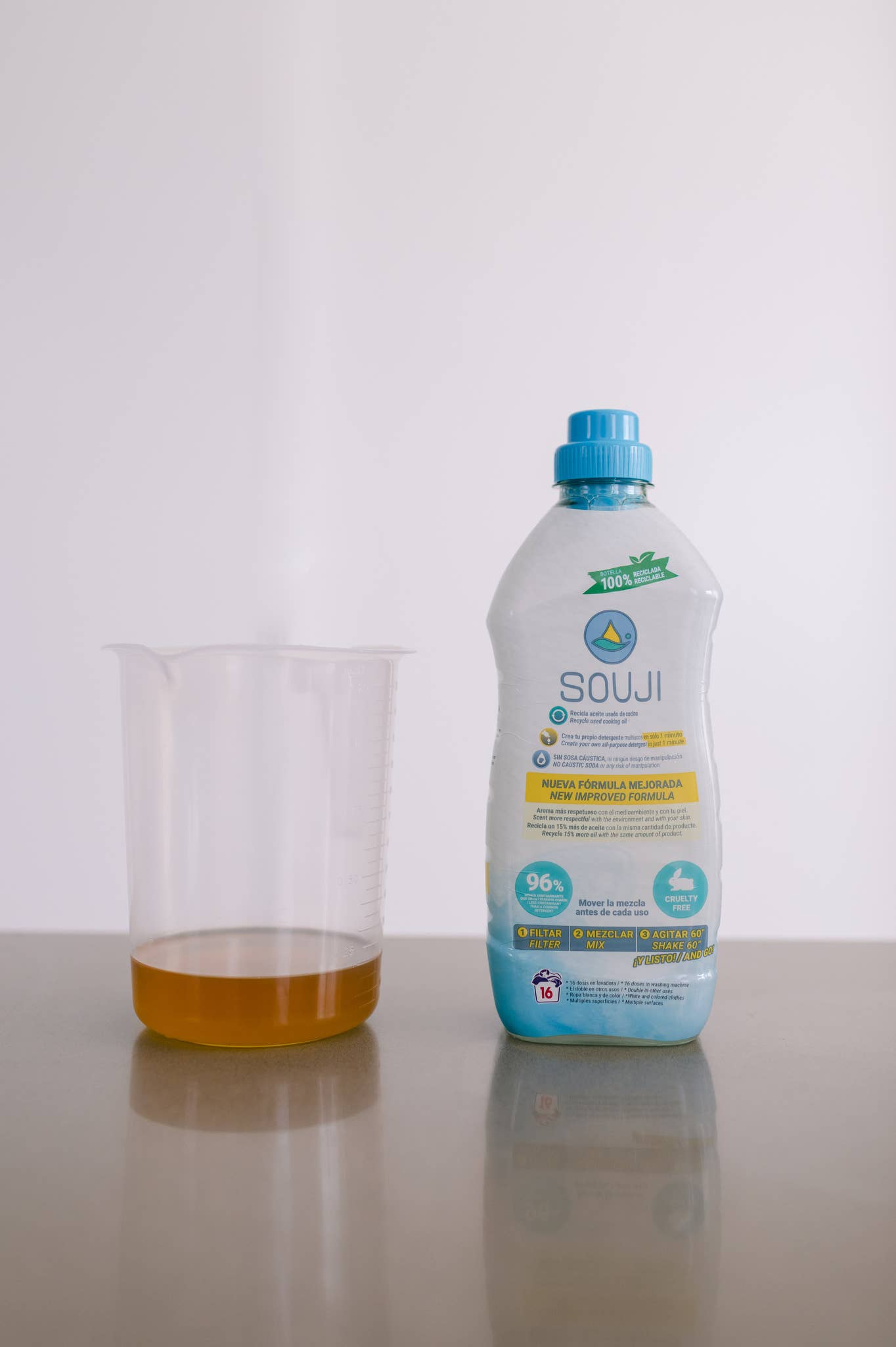 SOUJI - Vendita all'ingrosso Detergente multisuperficie - Detersivo liquido ecologico 3 in 1 per bucato3