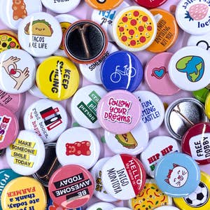 Purchase Wholesale button pins. Free Returns Net 60 Terms on Faire
