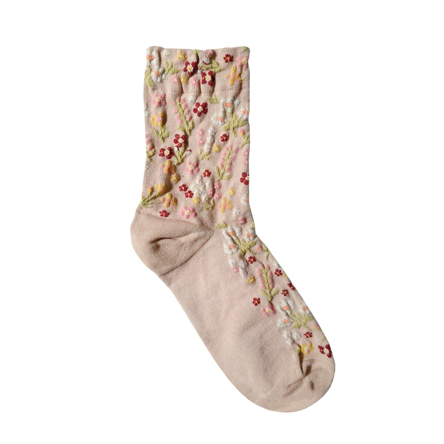 7DAYSSOCKS - Wholesale Socks - Women's - Women's Crew Harga Garden Flower Socks0