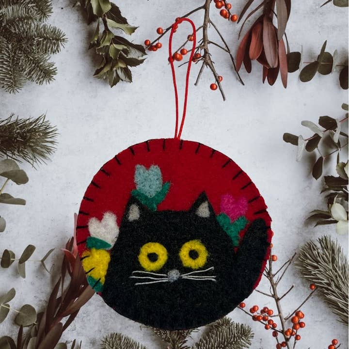 Ornements de vacances DIY - Inspirés par Maud Lewis pour la vente par Genius Premium Craft