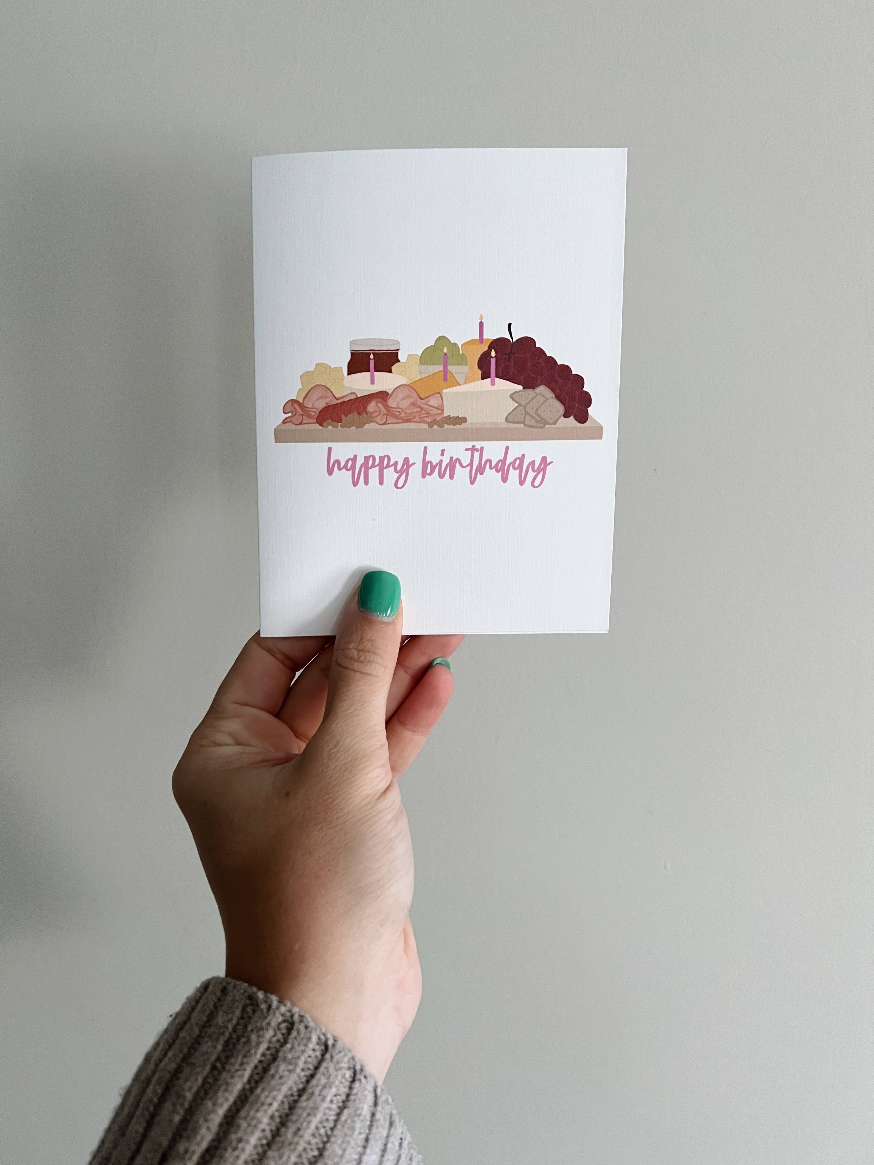 Kelly Scott Design Co - Wholesale Birthday Card - Charcuterie Birthday Card1