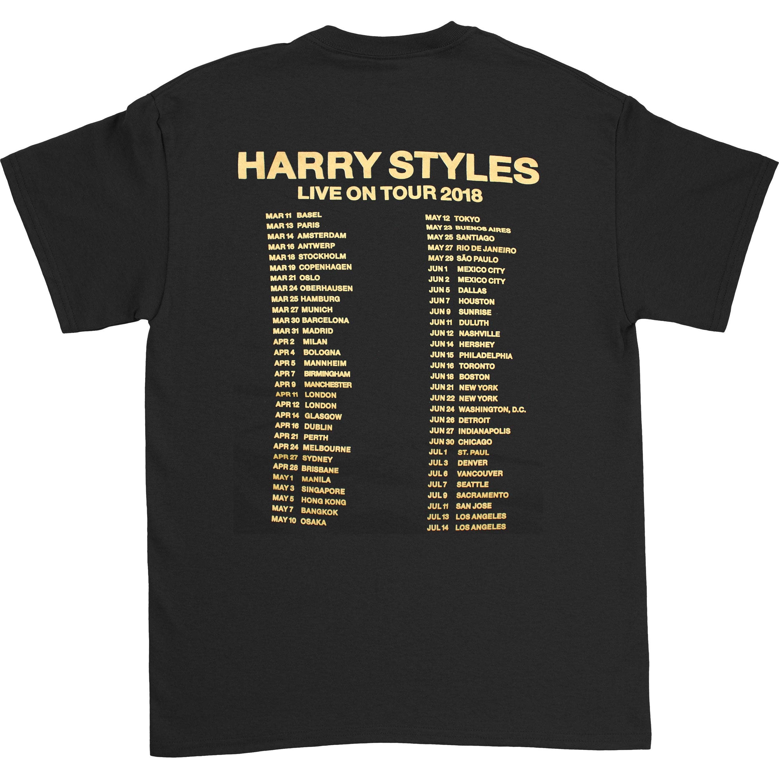 Rockabilia - Wholesale T-Shirt (Graphic) - Unisex - Harry Styles Live On Tour 2018 T-shirt1