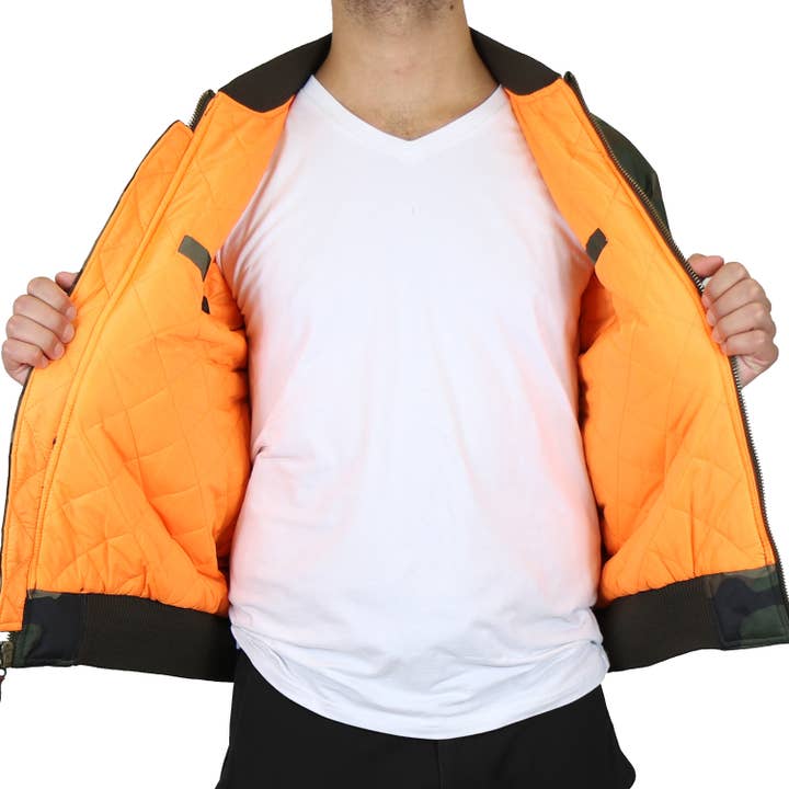 Galaxy By Harvic - Wholesale Jacket - Women's - Women's Loose Fit Heavyweight Flight Bomber Jacket11