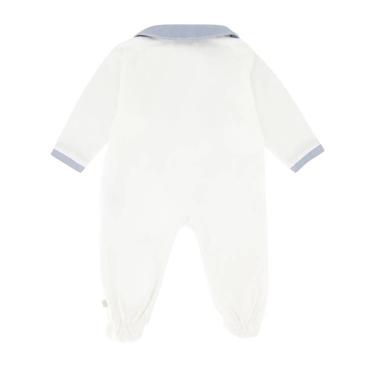 LES ENFANTINES - Wholesale Sleepsuit - Baby - Sky Velvet Deer Pajamas1