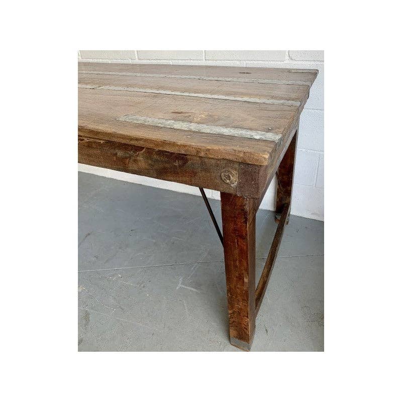 Paloma Black (Casa Natura Design, S.L.) - Wholesale Side Table - Rectangular Dining Table Made With Beautiful Old Wood4
