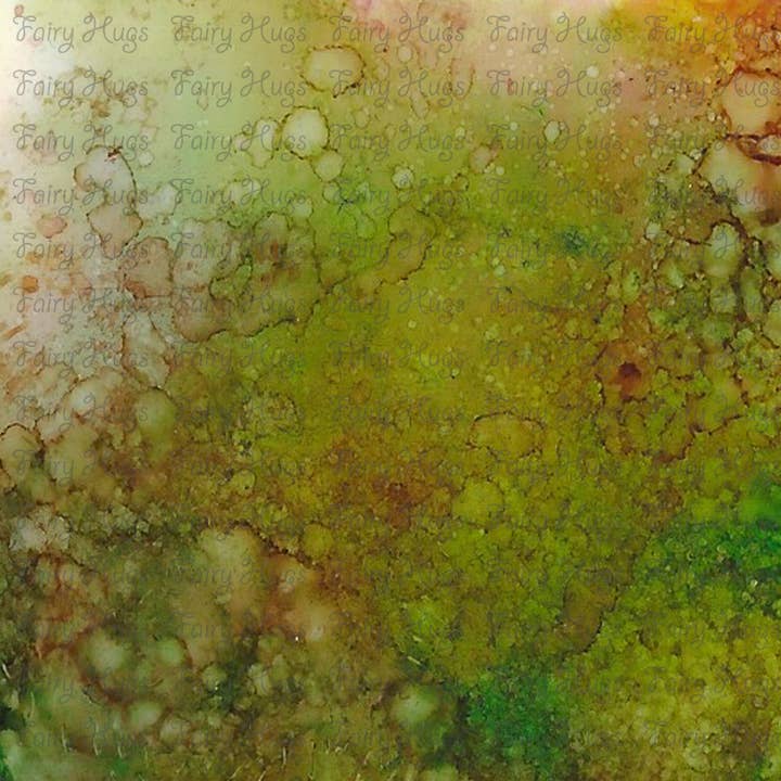 Fairy Hugs - Paysages féeriques - 6 x 6 pouces - Green Meadow pour la vente par Fairy Hugs