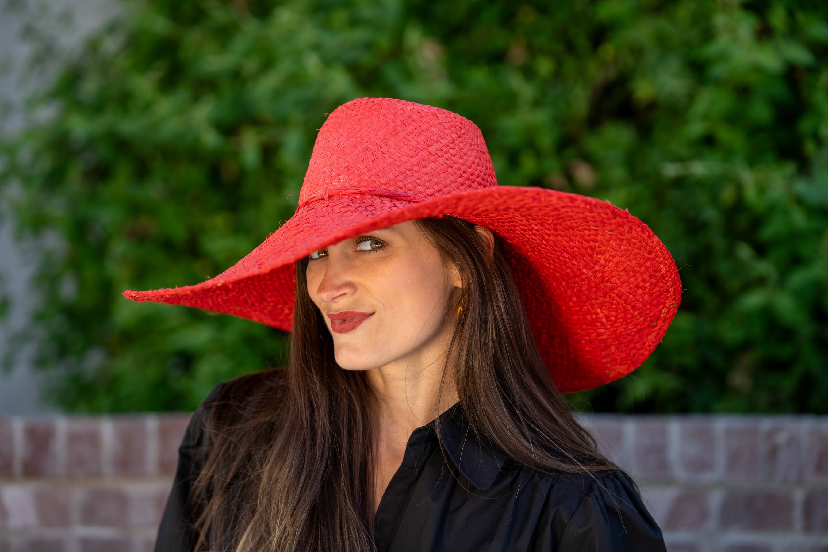 Shebobo - Wholesale Straw Hat - Women's - Natasha 7" Wide Brim Woven Straw Sun Hats14