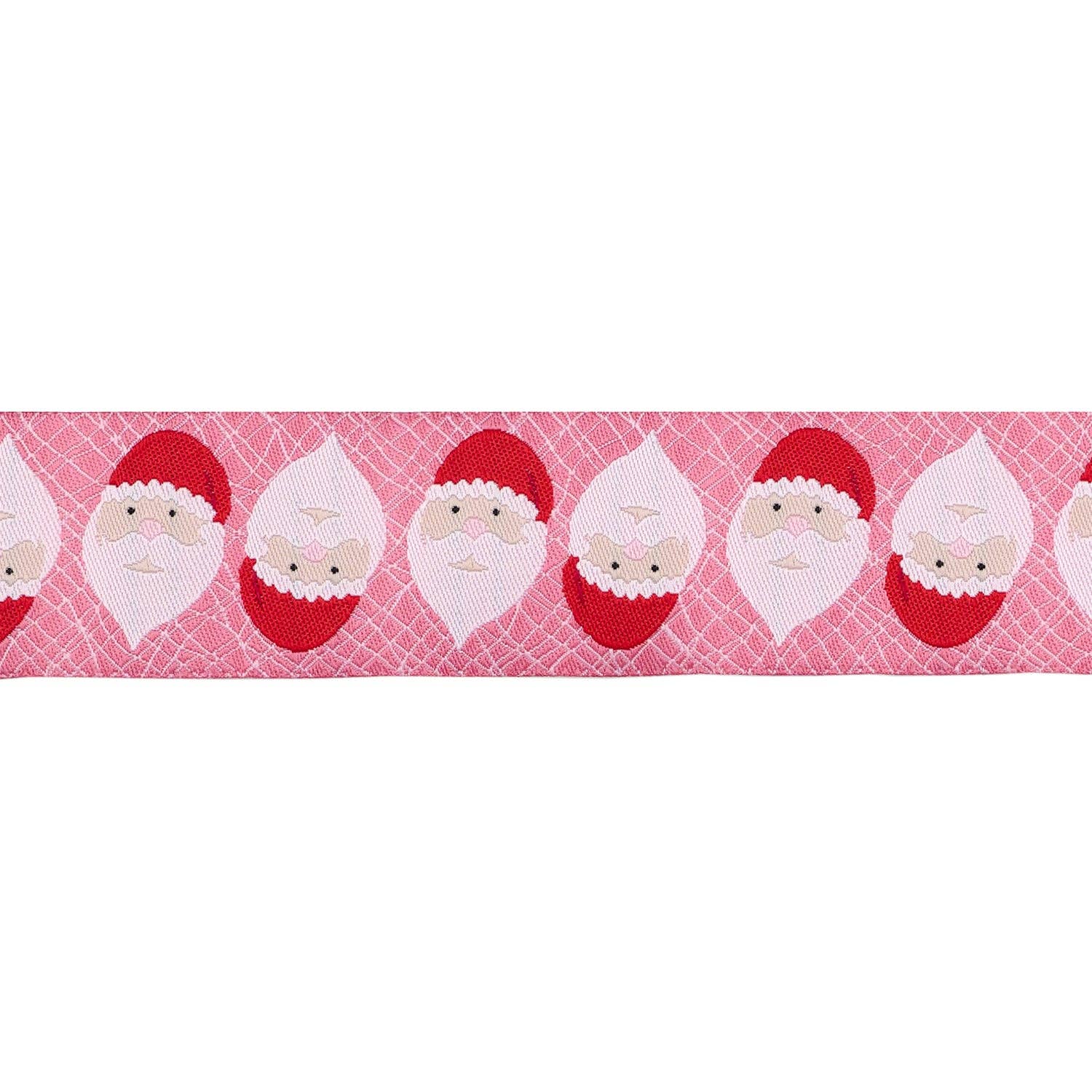 Renaissance Ribbons - Wholesale Ribbon - Gift Wrapping - Hip Santa - 1-1/4" width - Gingerbread Christmas - 15 Yard Spool2