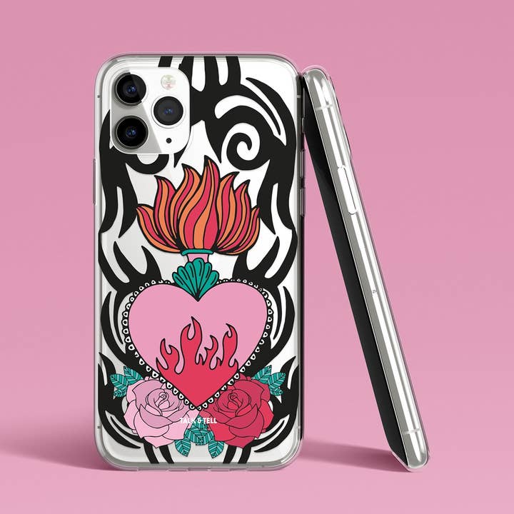 Capa iPhone Coração Tribal por atacado de Talk and Tell