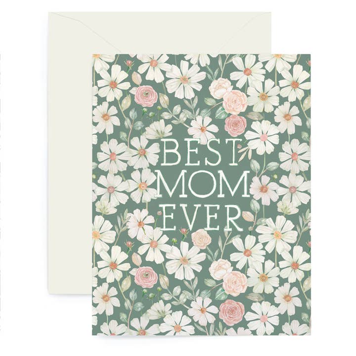 Best Mom Ever Mother's Day Greeting Card for wholesale by Lana's Shop