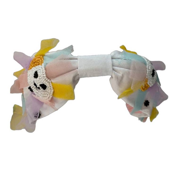 NEW The Kids Rainbow Smile Cloud Beaded Headband for wholesale by Brooke Shade