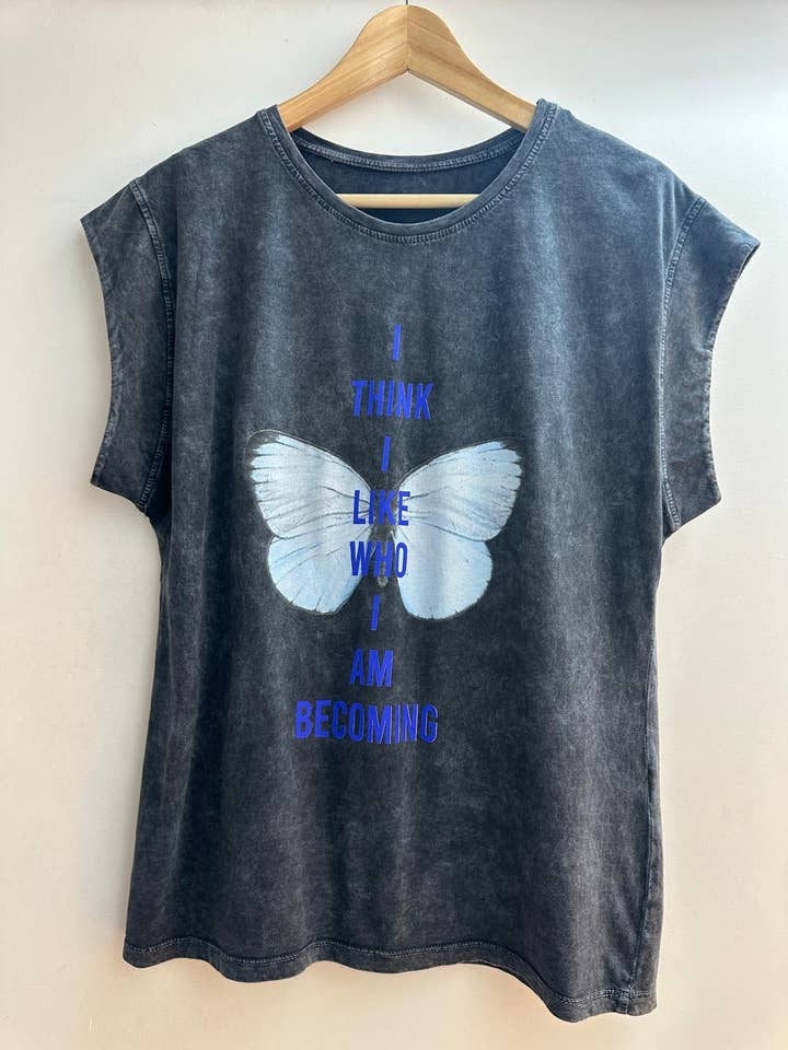 1209 Faded printed T-shirt for wholesale by LORIANE