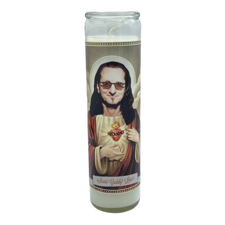 The Luminary and Co. - Wholesale Votive Candle - Geddy Lee Devotional Prayer Saint Candle