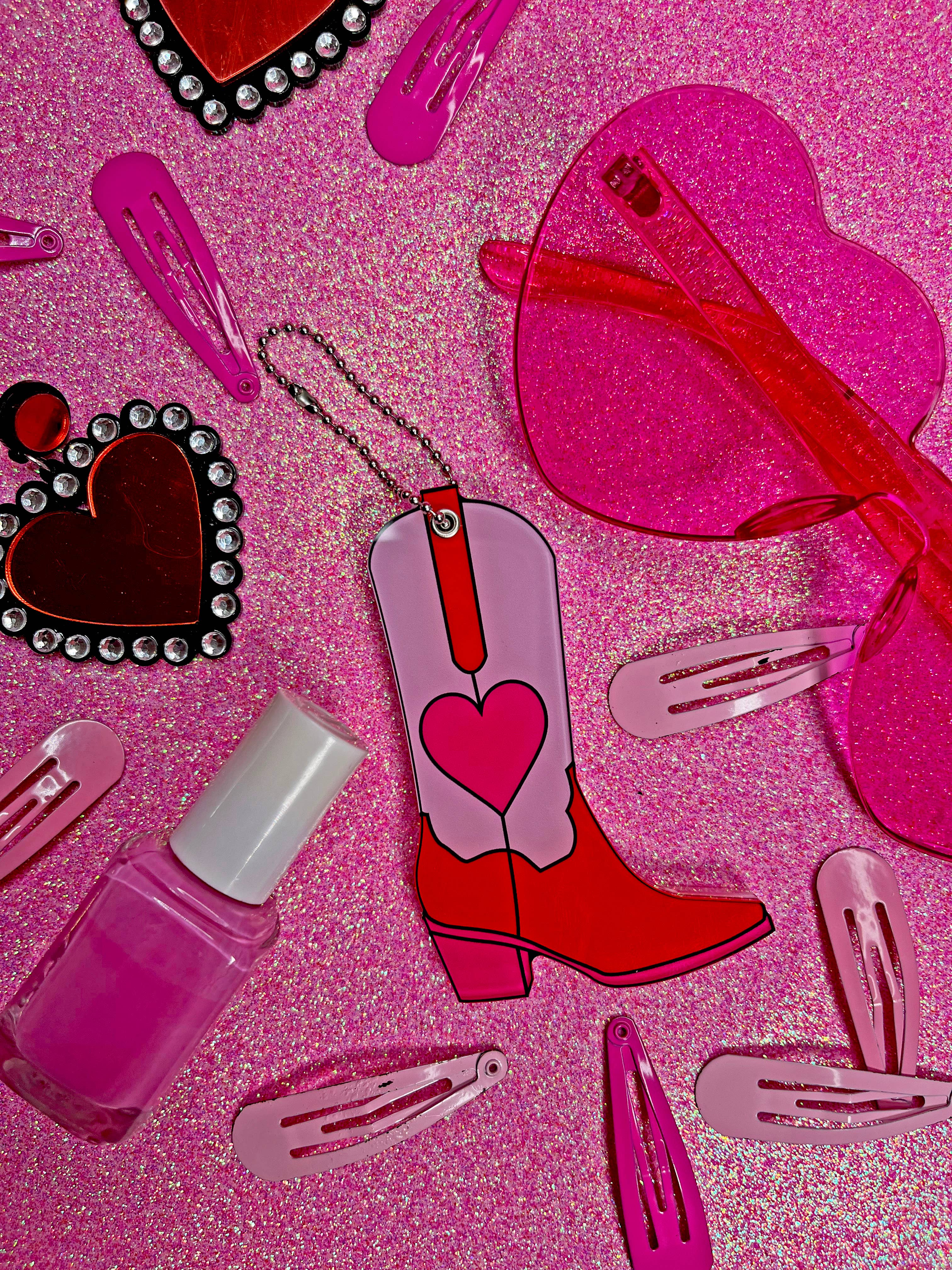 A Shop of Things - Venta al por mayor Espejos de bolso - Espejo para botas Western Cowboy3