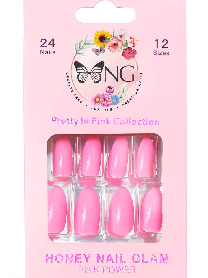 PINK POWER for wholesale by Honey Nail Glam, Inc.