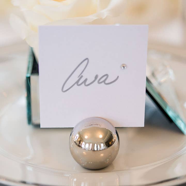 Weddingstar Inc. - Wholesale Place Card / Place Holder - Classic Round Place Card Holder