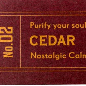 Nippon Kodo Herb & Earth - Cedar for wholesale by The Incense Sampler Works