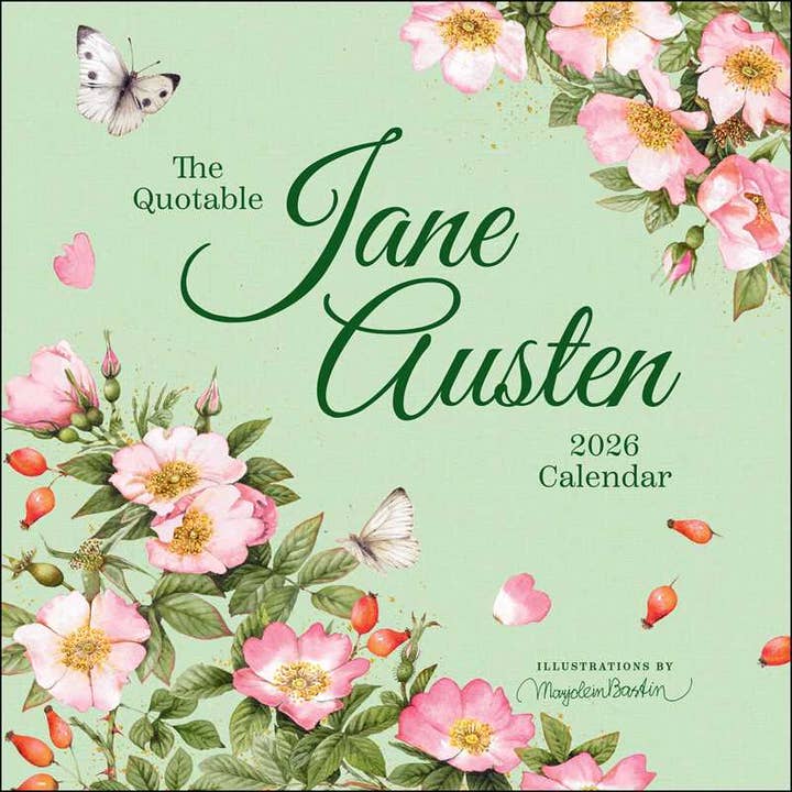 Quotable Jane Austen 2026 Wall Calendar by for wholesale by Simon & Schuster