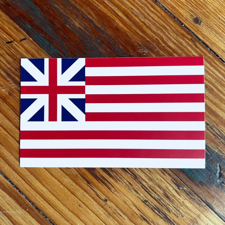 Grand Union Flag Sticker for wholesale by Liberty & Co.