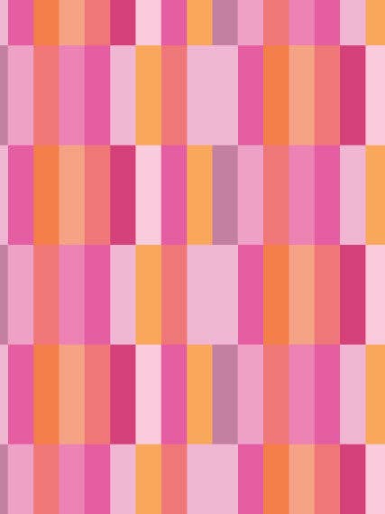 GW73 Pink Red Orange Geometric for wholesale by Pink Pig