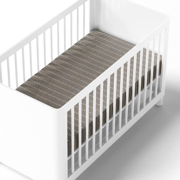 Mini krybbe /pakke N Play Sheet | Måner for engroshandel hos One Kind Clothing